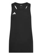 Adizero E Snglt Sport Men Men Sports Clothes Sport Tops Sport T-Skjorte Black Adidas Performance