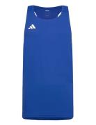 Adizero E Snglt Sport Men Men Sports Clothes Sport Tops Sport T-Skjorte Blue Adidas Performance