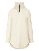 Umi Wns Fz 2 Tops Sweatshirts & Hoodies Fleeces & Midlayers Cream Didriksons