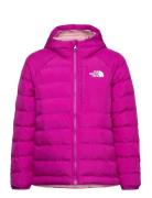 G Reversible Perrito Hooded Jacket Outerwear Snow-ski Clothing Snow-ski Jacket Pink The North Face