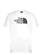 M Ss Easy Tee Sport Men Men Sports Clothes Sport Tops Sport T-Skjorte White The North Face