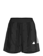 W Tiro Q3 J Sho Sport Women Sport Clothing Sport Shorts Sport Training Shorts Black Adidas Sportswear