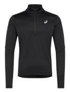 Road Winter 1/2 Zip Mid Layer Sport Sport Clothing Sport Fleeces & Midlayers Black Asics