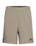 D4T Melange Short Sport Men Sport Clothing Sport Shorts Sport Training Shorts Beige Adidas Performance