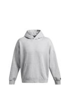 Ua Icon Fleece Os Hood Sport Men Sport Clothing Sport Sweatshirts & Hoodies Sport Hoodies Grey Under Armour