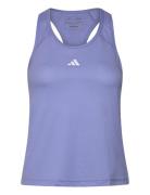 Adidas Train Essentials Minimal Branding Racerback Tank Top Sport Women Sport Clothing Sports Tops & T-shirts Sport Tank Tops Blue Adidas Performance