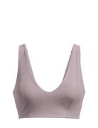 Ua Meridian Rib Bralette Sport Women Sport Clothing Sport Bras - All Grey Under Armour