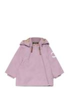 Polyester Baby Jacket Outerwear Jackets & Coats Anoraks Purple Mikk-line