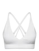 Shape Seamless Cross Back Bra Sport Women Sport Clothing Sport Bras - All White Aim´n