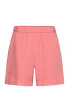 Rel Linen Blend Pull On Shorts Bottoms Shorts Chino Shorts Coral GANT