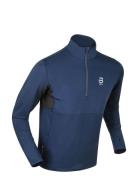 Long Sleeve Run Wmn Sport Sport Clothing Sport Fleeces & Midlayers Navy Daehlie