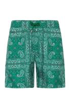 Nb El Pino Swimtrunks Green Designers Shorts Green Nikben