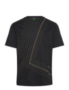 Tee 7 Sport Men Men Sports Clothes Sport Tops Sport T-Skjorte Black BOSS