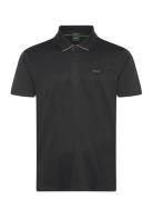 Paddytech Sport Men Sport Clothing Sport Tops Sport Polos Sport Short-sleeved Polos Black BOSS