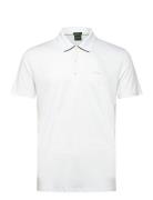 Paddytech Sport Men Sport Clothing Sport Tops Sport Polos Sport Short-sleeved Polos White BOSS