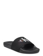 Cap_Pride Slide W Shoes Summer Shoes Sandals Pool Sliders Black Calvin Klein