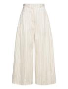 Wide Suiting Pants Designers Trousers Wide Leg White REMAIN Birger Christensen