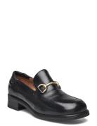 Maui Buckle Shoes Flat Loafers Black Pavement