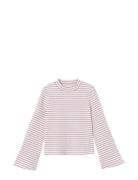 Nkfkal Ls Short Top Tops T-shirts Turtleneck Pink Name It