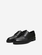 Slhblake Leather Derby Shoe Noos Shoes Business Derby Shoes Black Selected Homme