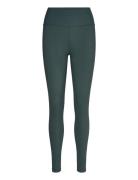 Ribbed Performance Tights Sport Women Sport Clothing Sport Tights Sport Training Tights Green Aim´n