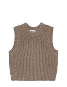 Gilberte Tops Vests Brown Molo