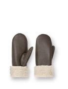 Day Faux Shearling Mittens Accessories Gloves Thumb Gloves Brown DAY ET