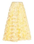 Maxi Sun Skirt Skirts Maxi Skirts Yellow ROTATE Birger Christensen