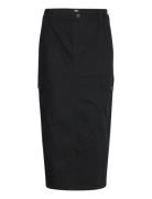 Duck Canvas Cargo Skirt W Skirts Knee-length & Midi Skirts Black Dickies