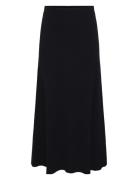 Yasfonny Hw Ankle Knit Skirt S. Noos Skirts Knee-length & Midi Skirts Black YAS