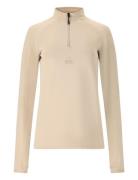 Timberline W Half Zip Sport Women Sport Clothing Sport Fleeces & Midlayers Beige SOS