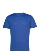 Alan M S/S Tee Sport Men Men Sports Clothes Sport Tops Sport T-Skjorte Blue Endurance