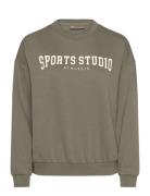 Giannis W Crew Neck Sport Sport Clothing Sport Sweatshirts & Hoodies Sport Sweatshirts Green Athlecia