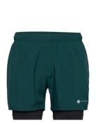 Zayne M 2-In-1 Shorts Sport Sport Clothing Sport Shorts Sport Training Shorts Green Virtus