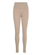 Gaby W Tights Sport Women Sport Clothing Sport Tights Sport Training Tights Beige Athlecia