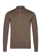 Dikerye M Midlayer Sport Men Sport Clothing Sport Fleeces & Midlayers Khaki Green Endurance