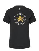 Chuck Patch Infill Tee Sport Sport Clothing Sports Tops & T-shirts Sport T-Skjorte Black Converse