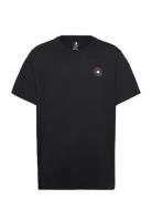 Core Chuck Patch Tee White Sport Sport Clothing Sports Tops & T-shirts Sport T-Skjorte Black Converse