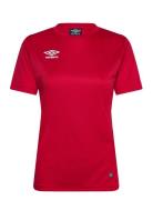 Liga Ss Jersey W Sport Women Sport Clothing Sports Tops & T-shirts Sport T-Skjorte Red Umbro