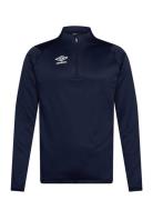 Liga Halfzip Sport Men Men Sports Clothes Sport Tops Sport T-Skjorte Navy Umbro