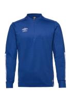 Ux Elite Half Zip Sport Men Men Sports Clothes Sport Tops Sport T-Skjorte Blue Umbro