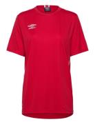 Ux Elite Trn Tee Sport Men Men Sports Clothes Sport Tops Sport T-Skjorte Red Umbro