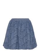 Skirt Mesh Dresses & Skirts Skirts Tulle Skirts Blue Creamie