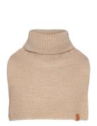 Neck Warmer Wool Knit Accessories Scarves & Neckwarmers Neckwarmers Beige Huttelihut