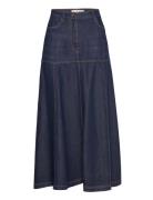 Tuxya Skirts Maxi Skirts Blue Munthe