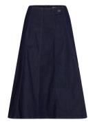 Cwnelly - Skirt Skirts Knee-length & Midi Skirts Navy Claire Woman