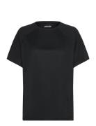 Women Sports T-Shirt Sport Women Sport Clothing Sports Tops & T-shirts Sport T-Skjorte Black ZEBDIA