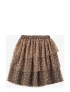 Tulle Skirt Dresses & Skirts Skirts Tulle Skirts Brown Fliink