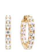 Goldplated Luxury Earrings Accessories Jewellery Earrings Hoops Gold Marmara Sterling