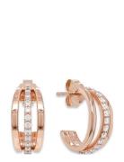 Goldplated Earrings Accessories Jewellery Earrings Hoops Pink Marmara Sterling